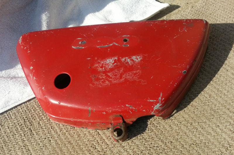 1973, 1974, 1975, 1976 kawasaki h1 (mach iii) 500 side cover oil tank right side