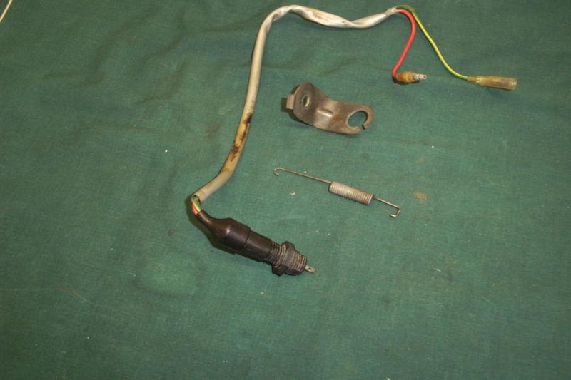 70 honda z50 z 50 k2 mini trail oem original rear brake light switch & bracket