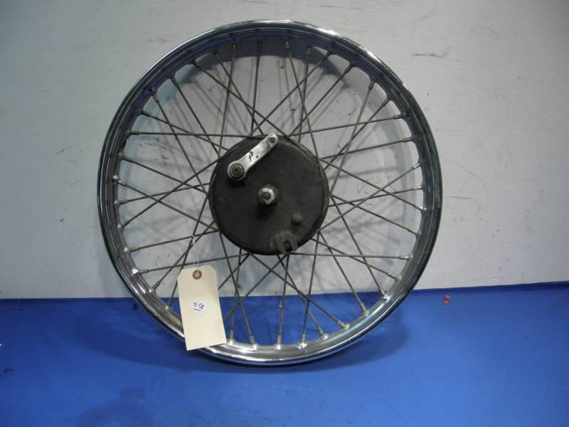 Nice triumph t20 tiger cub front wheel, wm1-19,  58