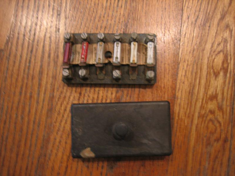 Original vw 1954-60 bus fuse block