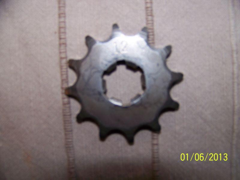 Yz80  rm80 ?   front sprocket 12 tooth    86-01