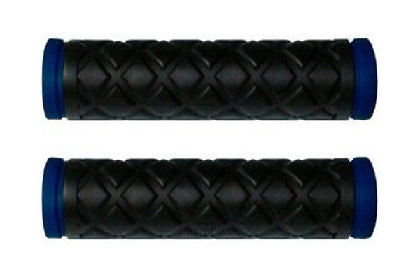 Honda atv 250x 300x 400x 450r 450r trx450er blue diamond handlebar gel grips