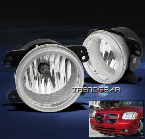 05-08 magnum chrysler 300 06-10 pt cruiser jeep wrangler jourey fog lights clear