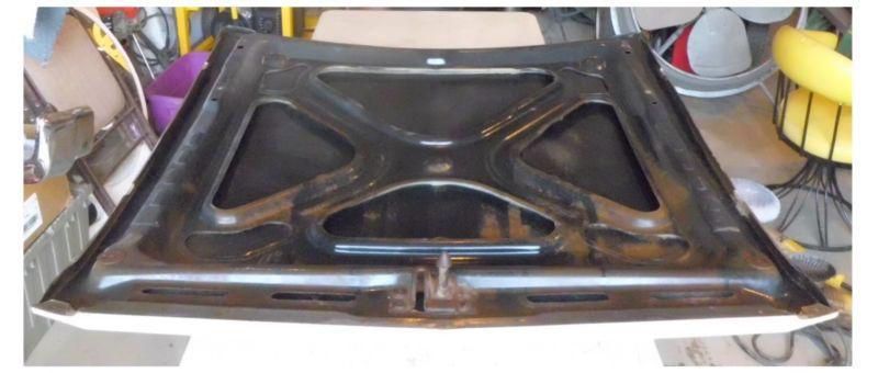 1976 chevrolet nova car hood