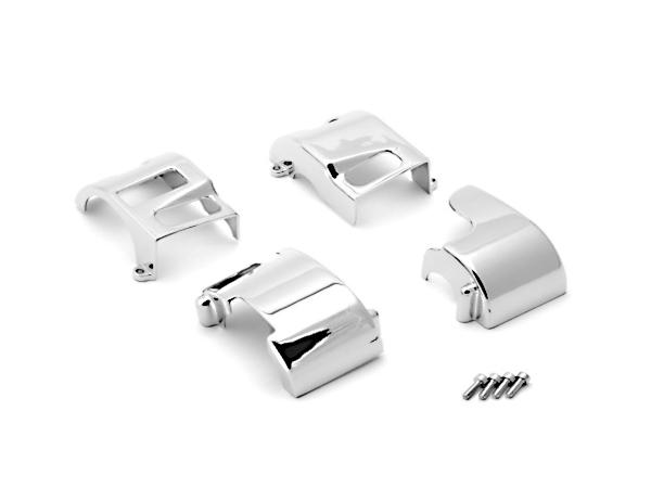 Chrome handlebar switch housings cover for 1999-2008 kawasaki vulcan 1500