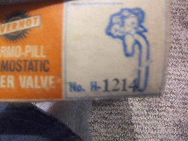 Heater valve thermo-pill brand