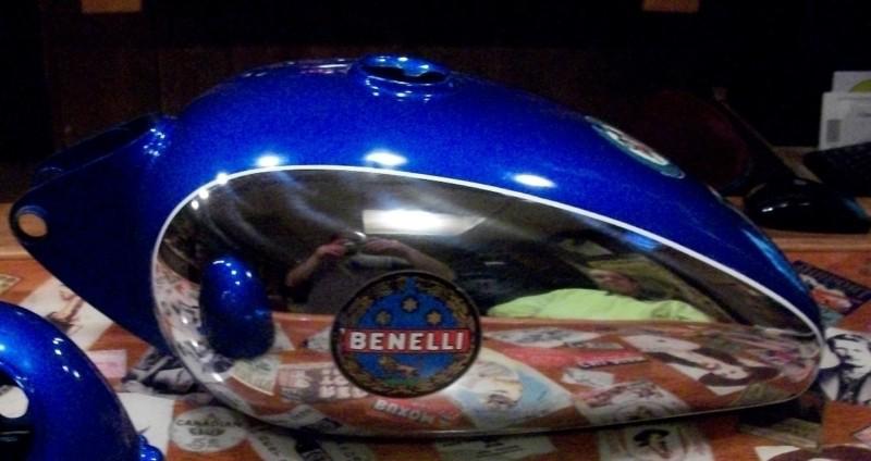 Benelli gas tank