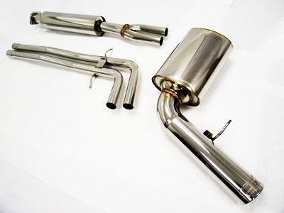 01-07 volvo s60 2.4t 2.5t t5 obx catback race exhaust 