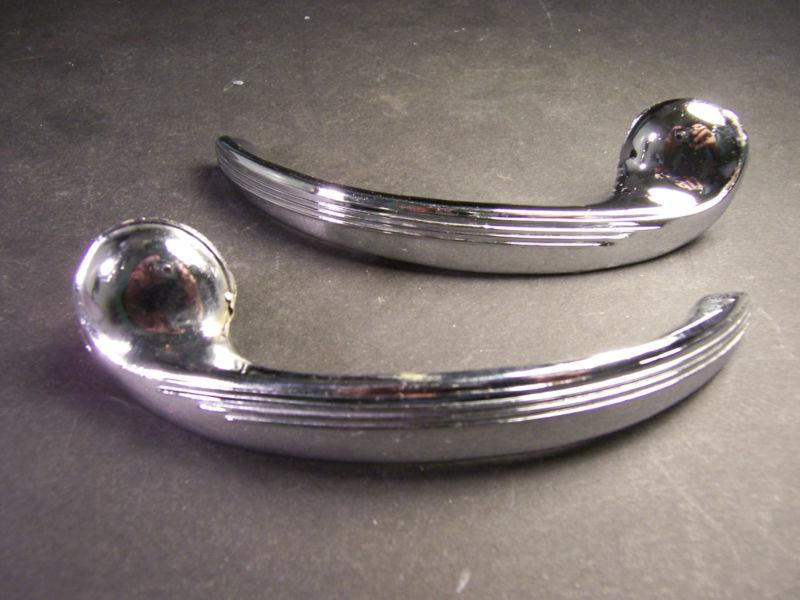 1939 1940 plymouth  inside door handle crank richland mfg. chicago pair