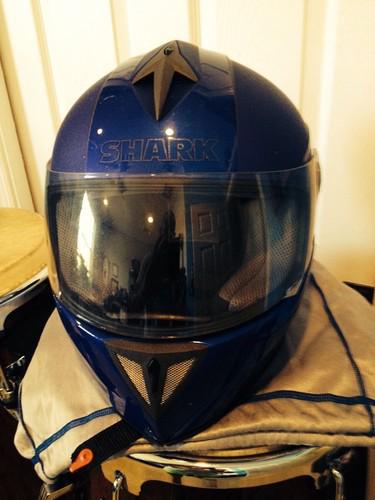 Shark motorcycle helmet