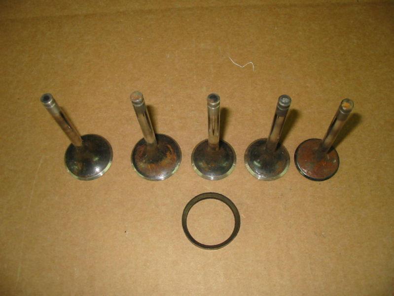 Ferrari 330 engine valves (5 used plus 1 seat) probably fit others too