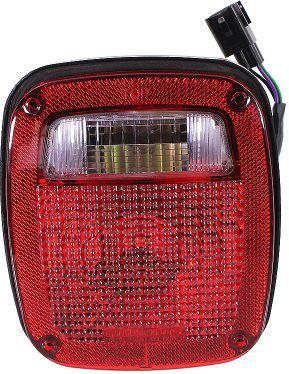 Tail light brake lamp rear assembly driver's left side lh