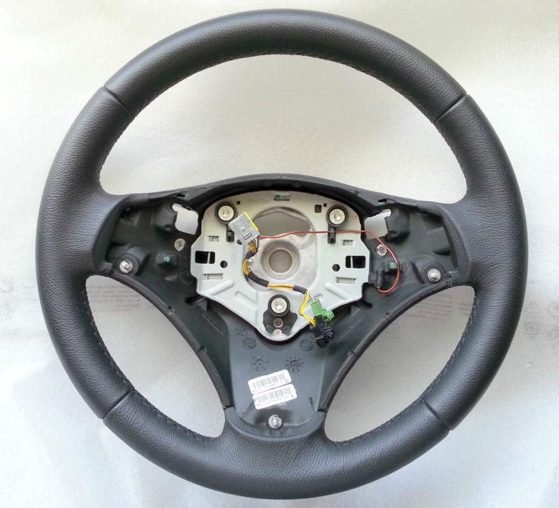 Bmw e90 e92 e93 sports steering wheel multifunction & paddles 32306795572