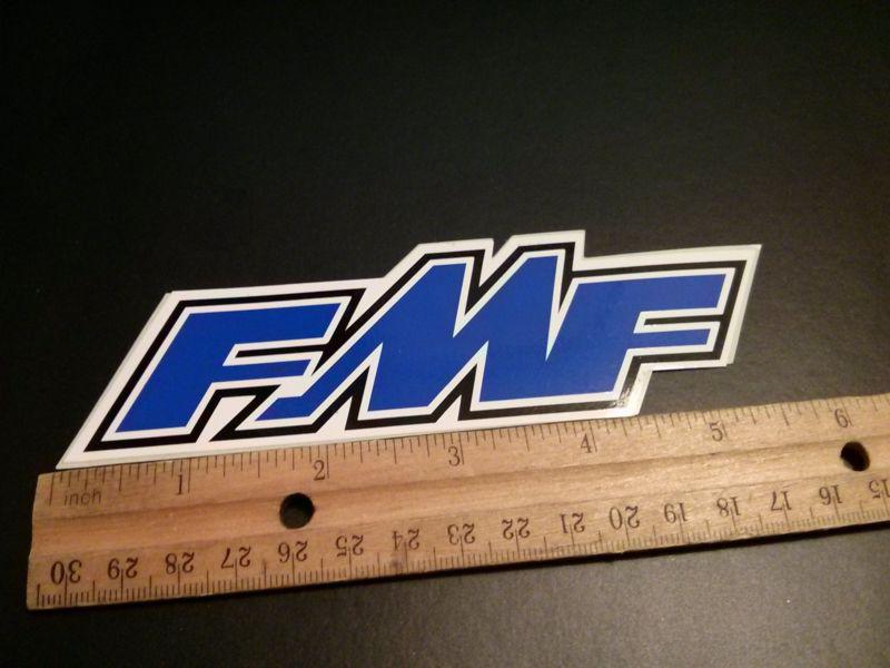 Vintage mx - nos fmf decal sticker old motocross ahrma