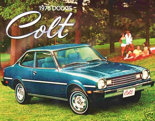 1978 dodge colt factory brochure-colt coupe-4d-sw