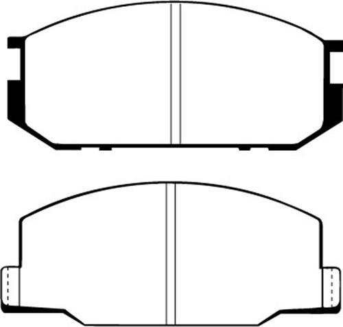 Ebc brakes dp3456c ebc redstuff ceramic low dust brake pads celica esprit supra