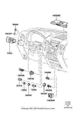 7l3z11654dd ford switch assy - headlamps