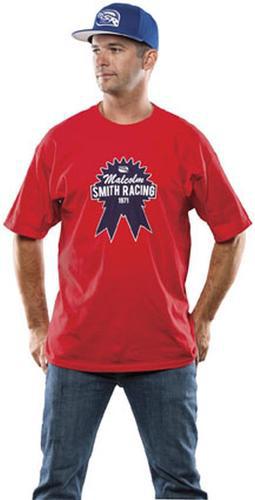 New msr tapped adult tee/t-shirt, red/blue, 2xl/xxl