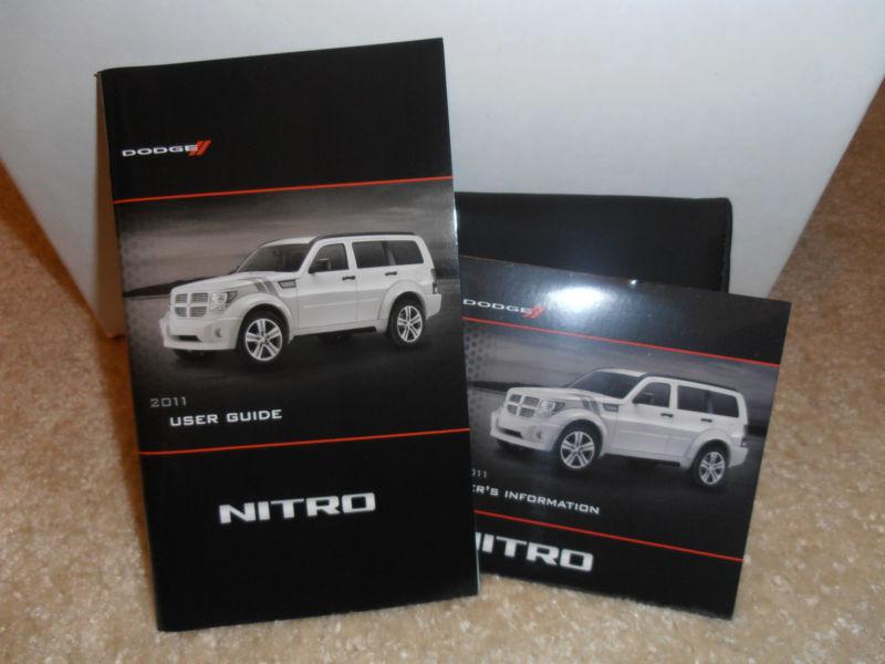 2011 dodge nitro owner's owners manual ++!