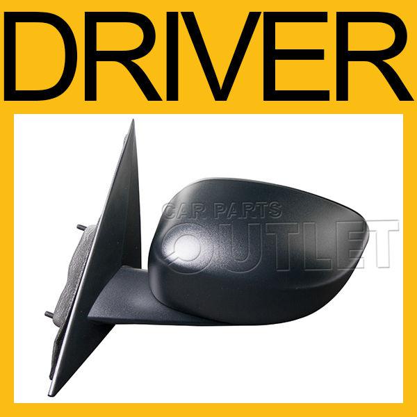 2006-2010 dodge charger left side mirror ch1320295 power heated textured wo fold