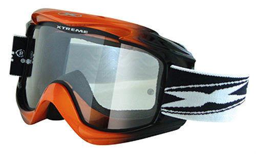 Xtreme atv / offroad goggles - orange