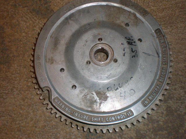 1977 35 horse flywheel