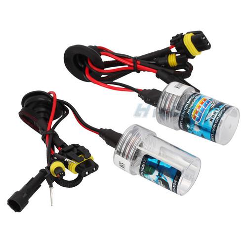 New 2pcs car xenon hid h10 6000k 55w head light bulb lamp energy saving