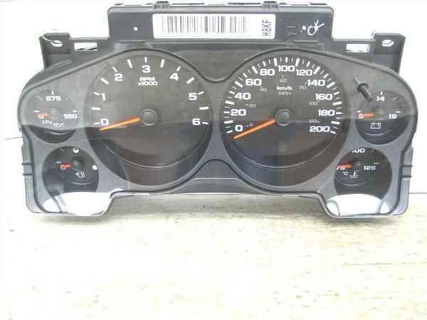 07 08 silverado sierra speedometer speedo cluster kph