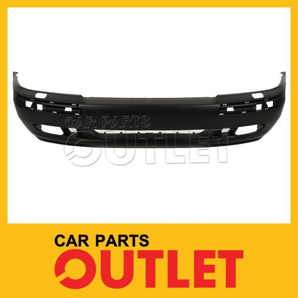 2001-2002 volvo s40 v40 front bumper primed plastic cover wiper+lwr spoiler hole