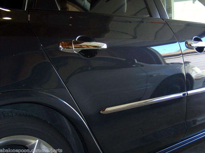 Mazda3 stainless steel chrome side door molding moulding guard trim cover stripe