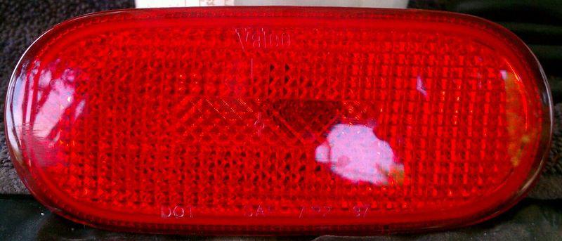 98-05 vw beetle side marker light rear bumper driver lh 1c0945071b