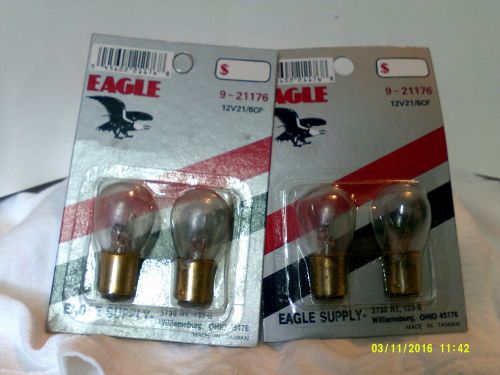 (2) 2 packs of eagle #1176 auto light bulbs