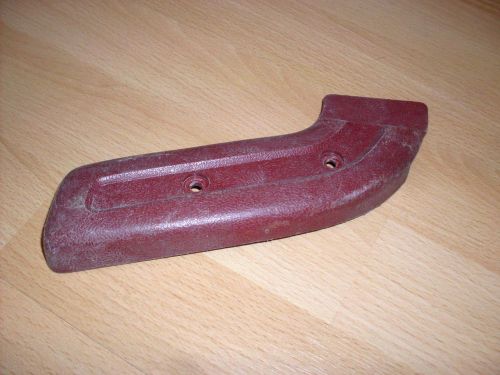 1968 69 mustang seat hinge cover oem dark red maroon original ford