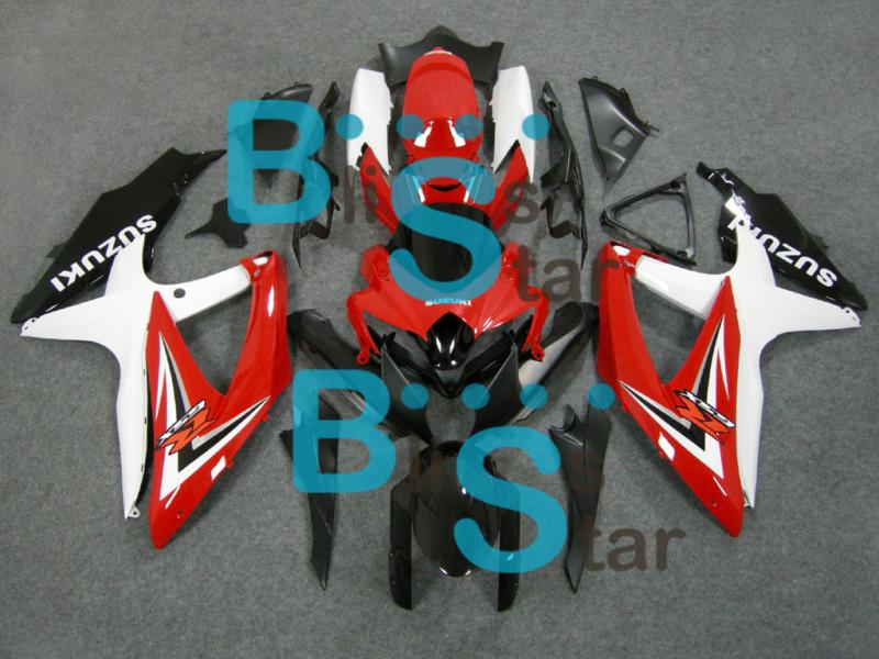 Injection fairing kit set fit gsxr600 gsxr750 gsx-r600 gsx-r750 2008-2010 08 w7