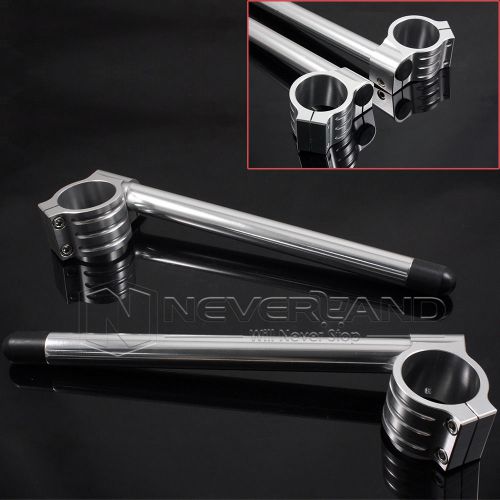 35mm cnc motorcycle handle bar handlebar clip on ons for yamaha rz350 honda cbx