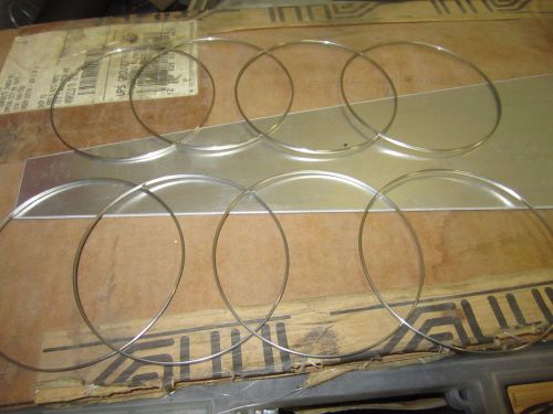 8 new alan johnson stainless steel fire o-rings 426 hemi billet aluminum heads