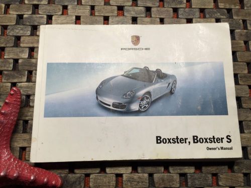 2007 porsche boxster s owners manual ((buy oem)) boxster &amp; boxster s