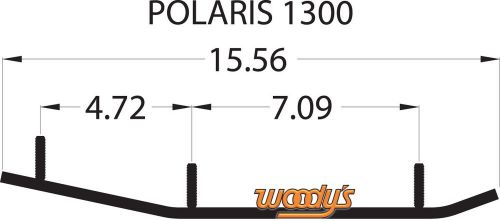 Woody&#039;s ap6-1300 wearbar ace 6 polaris