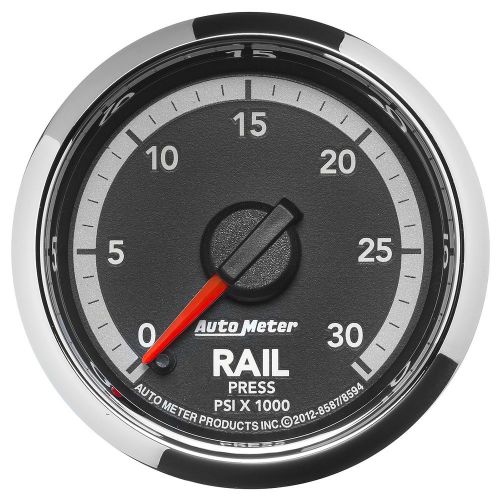 Auto meter 8594 dodge factory match; diesel fuel rail pressure