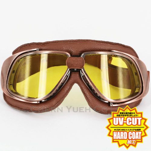 Off-road motocross motorcycle hemlet windproof protective glasses goggles brown