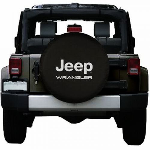 Spare wheel tire cover series jeep wrangler tire cover 30&#034;-31&#034; black 35mil vinyl