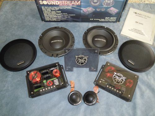 Soundstream rf-60c   - reference series - 2 way system speakers