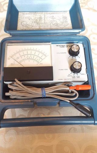 Vintage heathkit model cm-1073 automotive tune-up meter