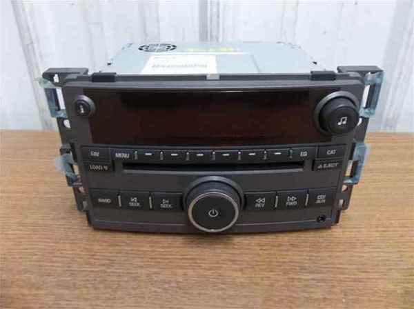 07 08 saturn aura radio 6 disc cd mp3 player oem lkq