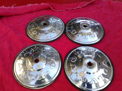 1973 volvo 145 set of 4 hub caps oem