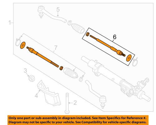 Nissan oem 2015 altima steering gear-inner tie rod d85213ta0a