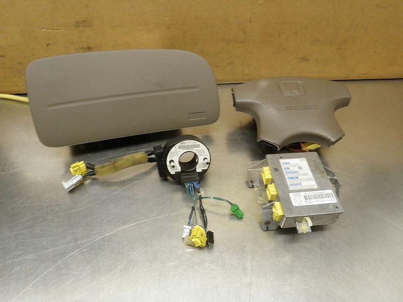 2002 honda accord air bag set w/ computer 0806329