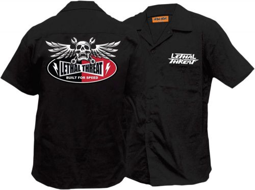 Lethal threat fe50157xxxl shirt wingd wrench blk 3x