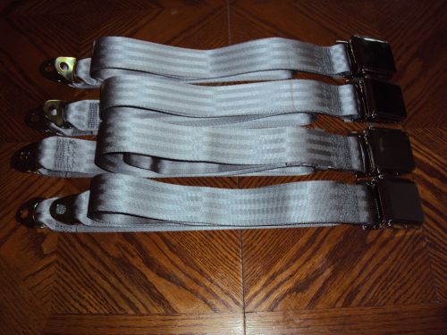 Buick chevrolet gm pontiac oldsmobile car truck rat hot rod gray seat belts usa