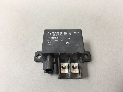 03-06 mercedes w211 e500 e320 e55 battery overload relay unit 0025423819